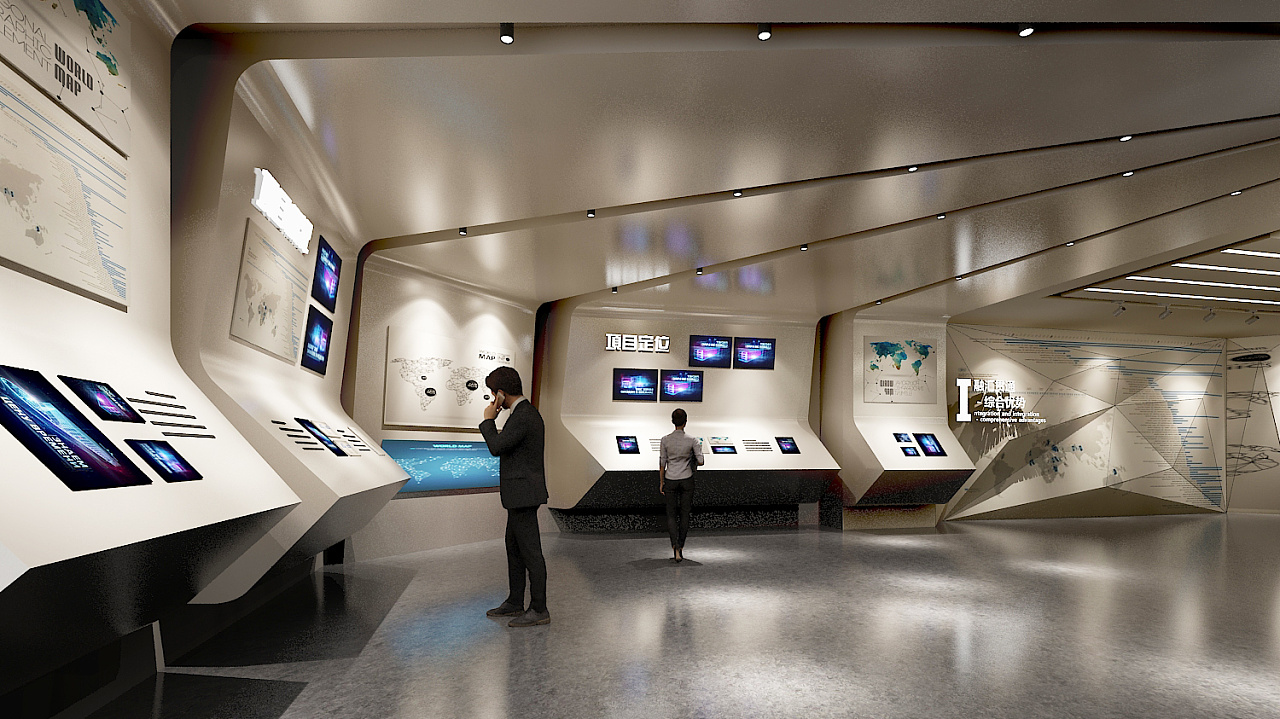 物流展廳——四川啟越創(chuàng)彩展覽展示服務(wù)，打造專業(yè)高效的展覽解決方案